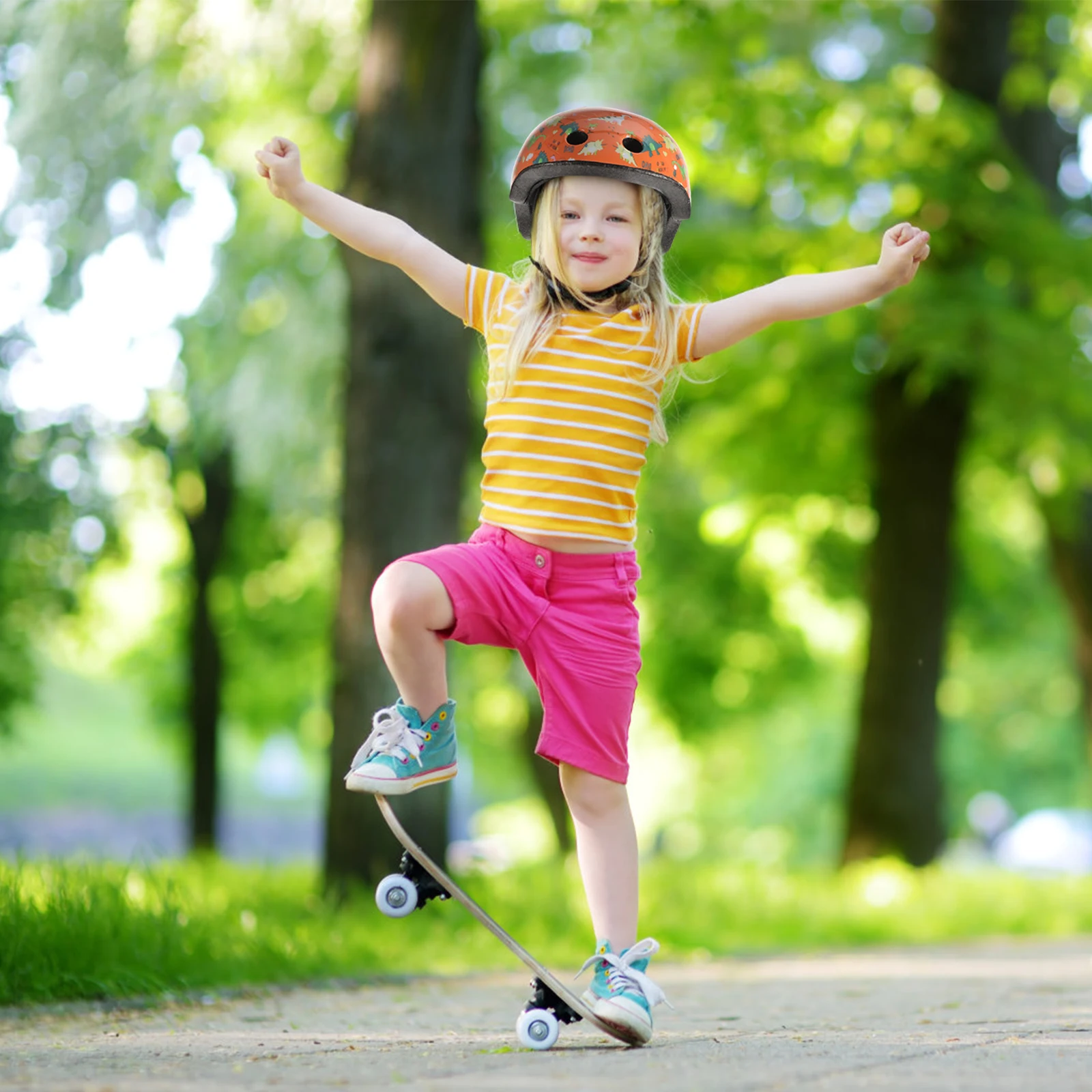 Kids Bike Adjustable Children'S Cycling Ventilated Strong Pvc Shell Protection For Skateboarding
Kids Bike Adjustable Children'S Cycling Ventilated Strong Pvc Shell Protection For Skateboarding
