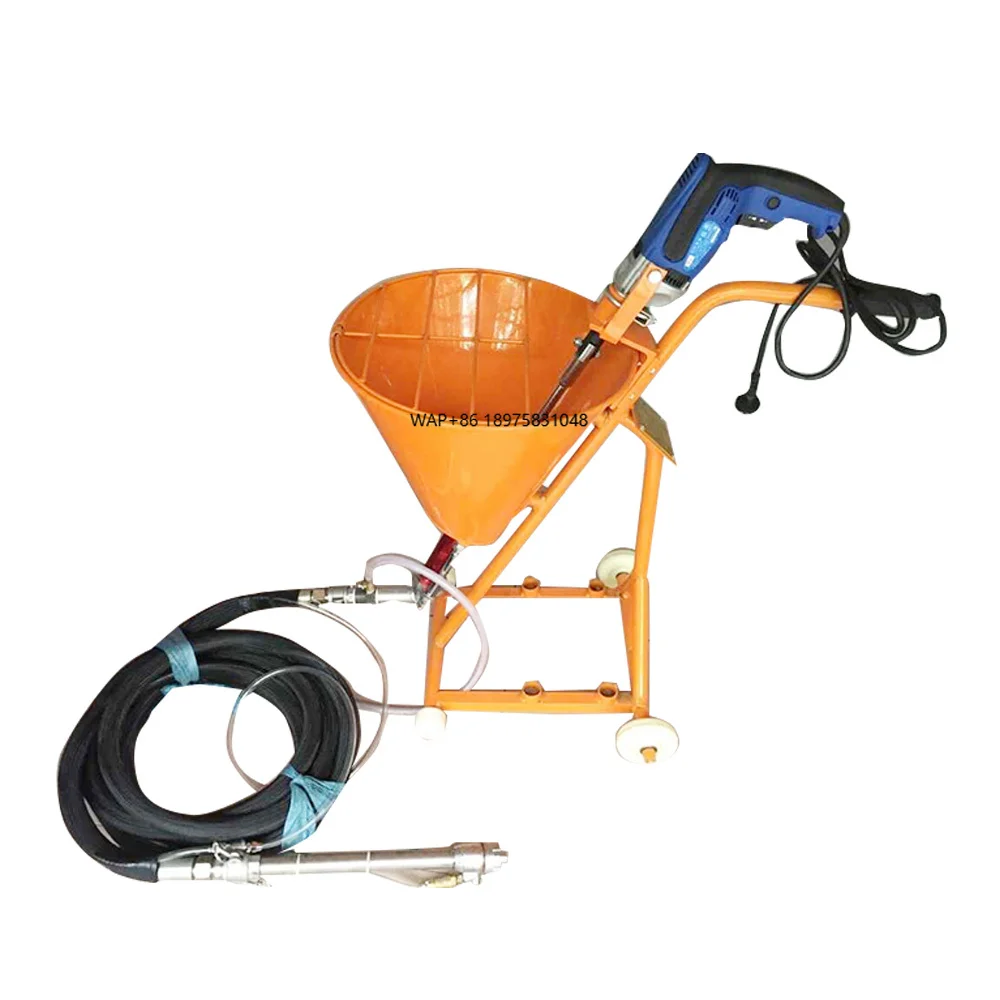 Cement Mortar Spraying Machine External Wall Sandblasting Machine Small Plastering Machine Fast Spraying
Cement Mortar Spraying Machine External Wall Sandblasting Machine Small Plastering Machine Fast Spraying
