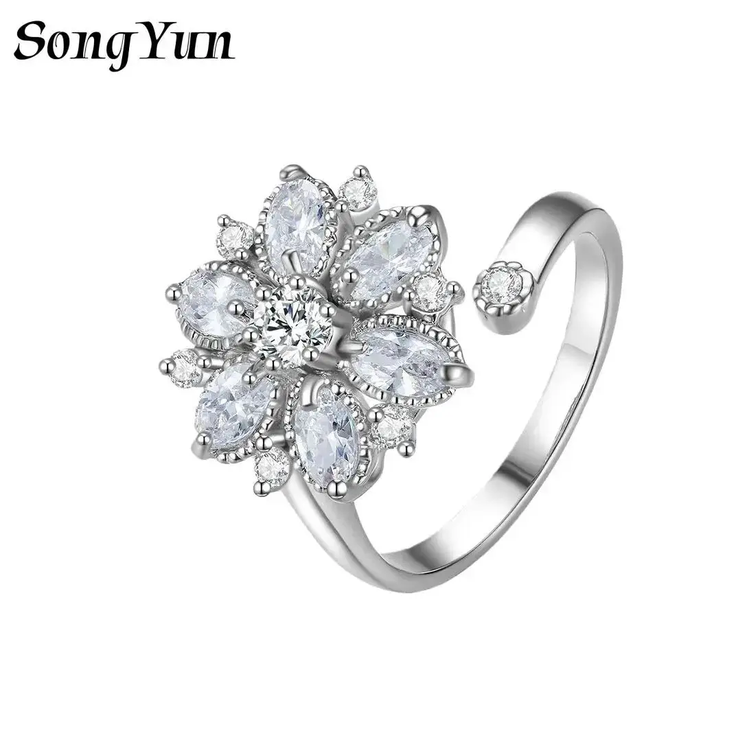 SongYun Jewelry Manufacturer MHT Healthy Copper Rings Band For Women Ladies 5A Zircon Gemstones 18k Gold Plated Rings Jewelry
SongYun Jewelry Manufacturer MHT Healthy Copper Rings Band For Women Ladies 5A Zircon Gemstones 18k Gold Plated Rings Jewelry