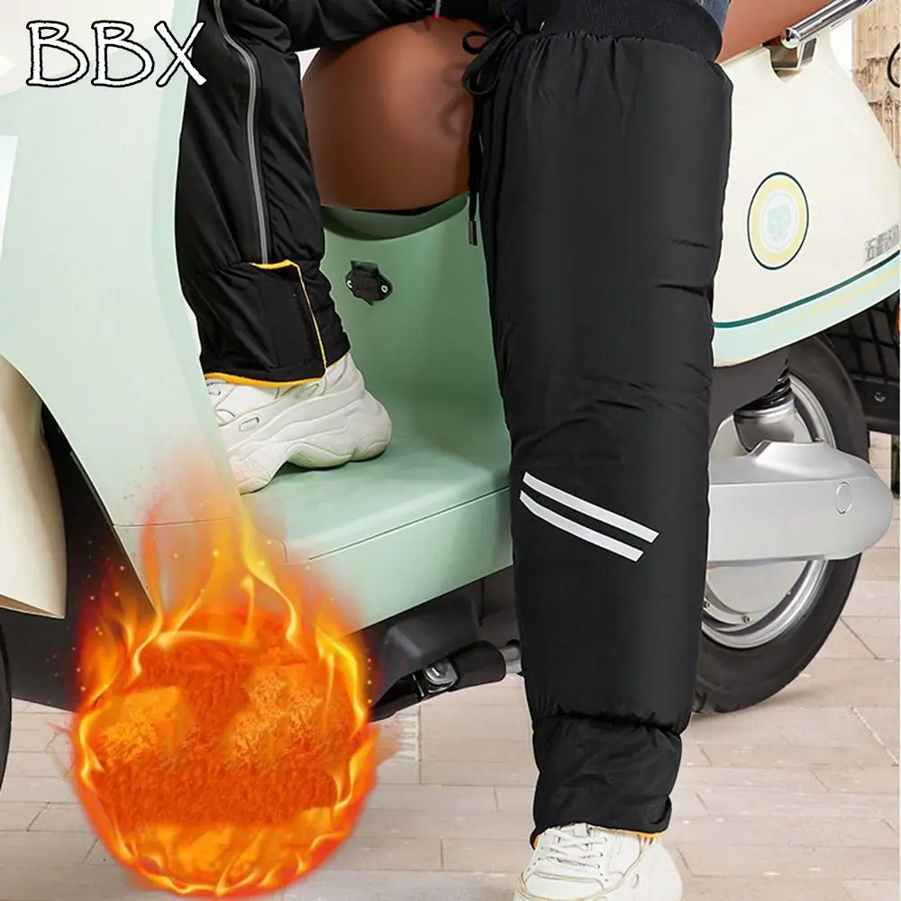 Cold-Proof Zipper Thermal Kneecap Fleece-lined Reflective Warm Legs Sleeves Thickened Windproof Electric Vehicle Knee Pads
Cold-Proof Zipper Thermal Kneecap Fleece-lined Reflective Warm Legs Sleeves Thickened Windproof Electric Vehicle Knee Pads