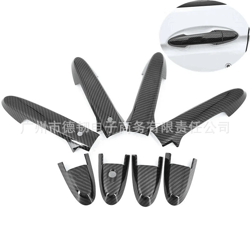 Carbon Fiber Black Door Handle Cover for 2015-2019 Honda City
Carbon Fiber Black Door Handle Cover for 2015-2019 Honda City