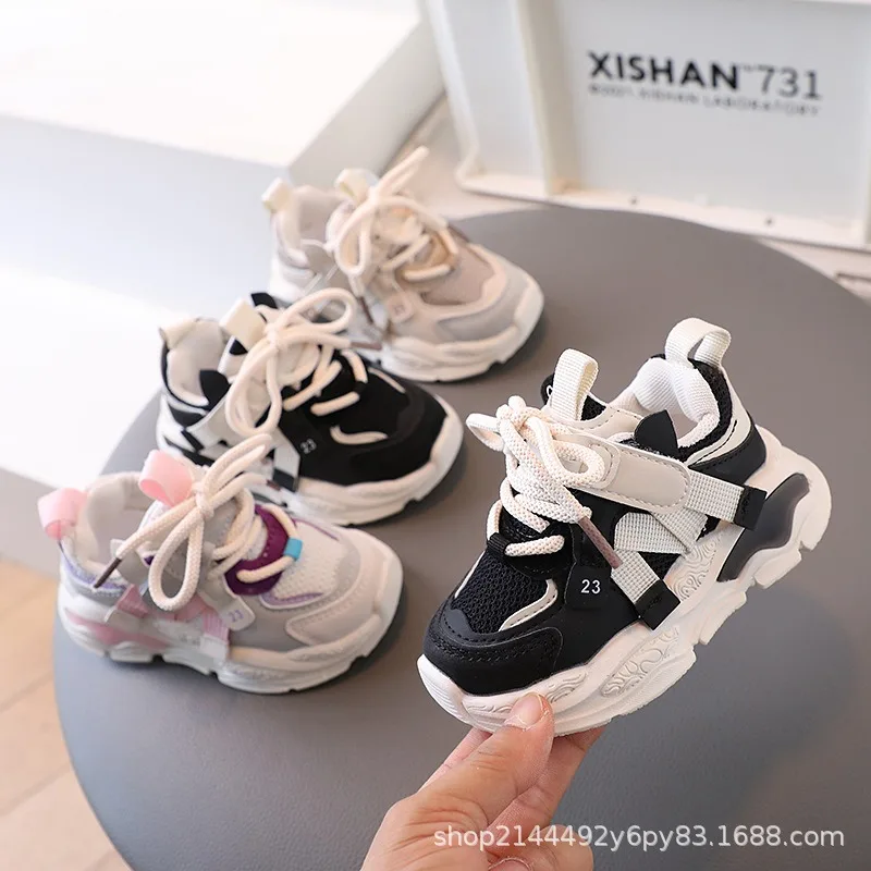 Autumn Boy Girl Mesh Running Shoes Kids Slip-On Soft Sole First-Walk Shoe Children Casual Sports Shoes Baby Thick-Soled Dad Shoe
Autumn Boy Girl Mesh Running Shoes Kids Slip-On Soft Sole First-Walk Shoe Children Casual Sports Shoes Baby Thick-Soled Dad Shoe
