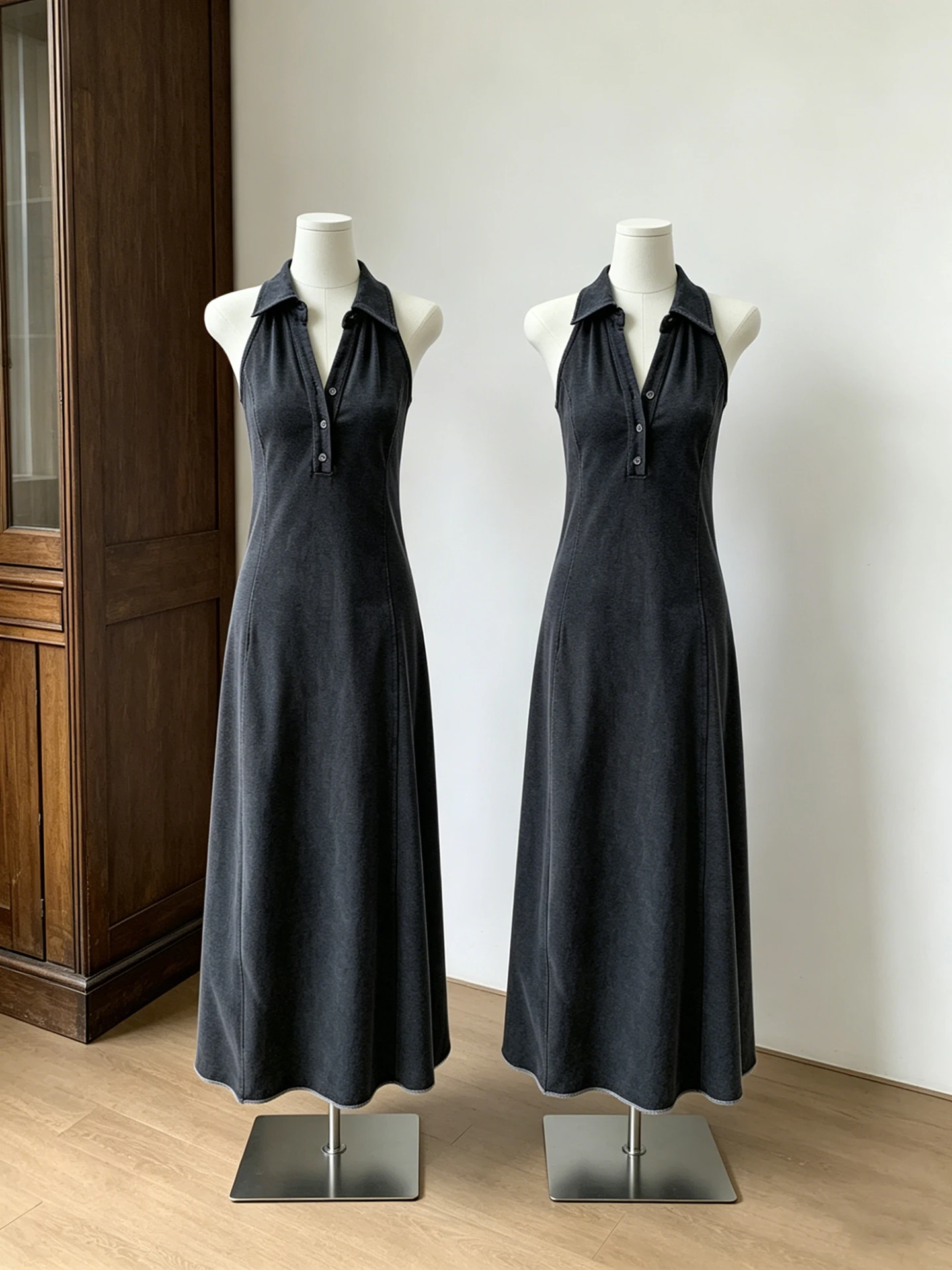 Retro Weathered Necklace Vest Dress Women's New 2026 Summer Elegance Sensation Large Square Beautiful Skirt Casual Style
Retro Weathered Necklace Vest Dress Women's New 2026 Summer Elegance Sensation Large Square Beautiful Skirt Casual Style