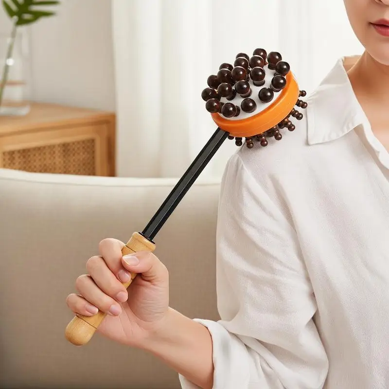 Handheld Massage Hammer Meridians Back Knock Massage Hammer Back Massage Leg Relaxing Massager Double Head Percussion Massager
Handheld Massage Hammer Meridians Back Knock Massage Hammer Back Massage Leg Relaxing Massager Double Head Percussion Massager