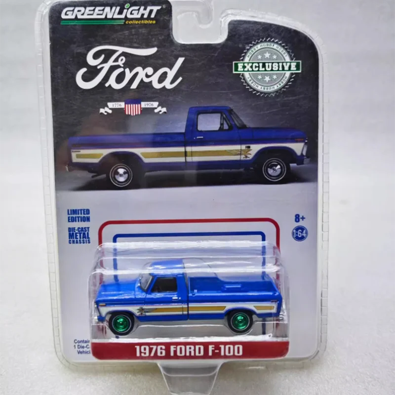 Greenlight масштаб 1:64 1976 F-100 зеленая машина из сплава, имитация металлической модели автомобиля, статическая коллекция, украшенные праздничные подарки
Greenlight масштаб 1:64 1976 F-100 зеленая машина из сплава, имитация металлической модели автомобиля, статическая коллекция, украшенные праздничные подарки