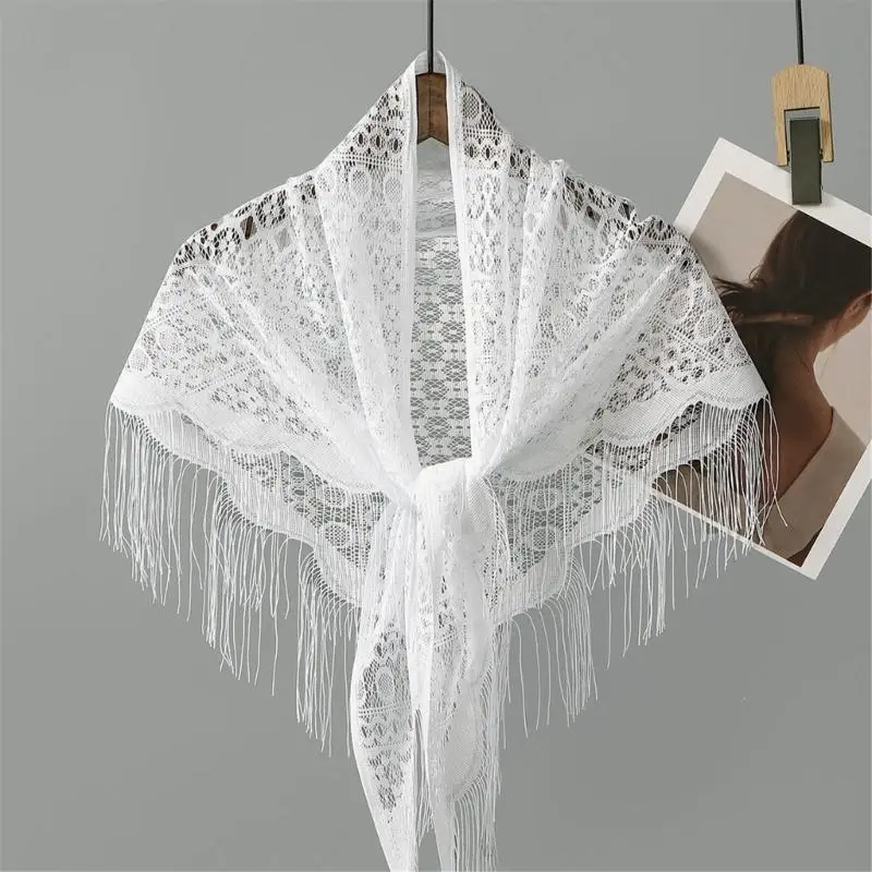 Элегантный кружевной шарф 652F на весну, лето, осень, зиму, мантилья, стильный и приятный для кожи дизайн
Элегантный кружевной шарф 652F на весну, лето, осень, зиму, мантилья, стильный и приятный для кожи дизайн