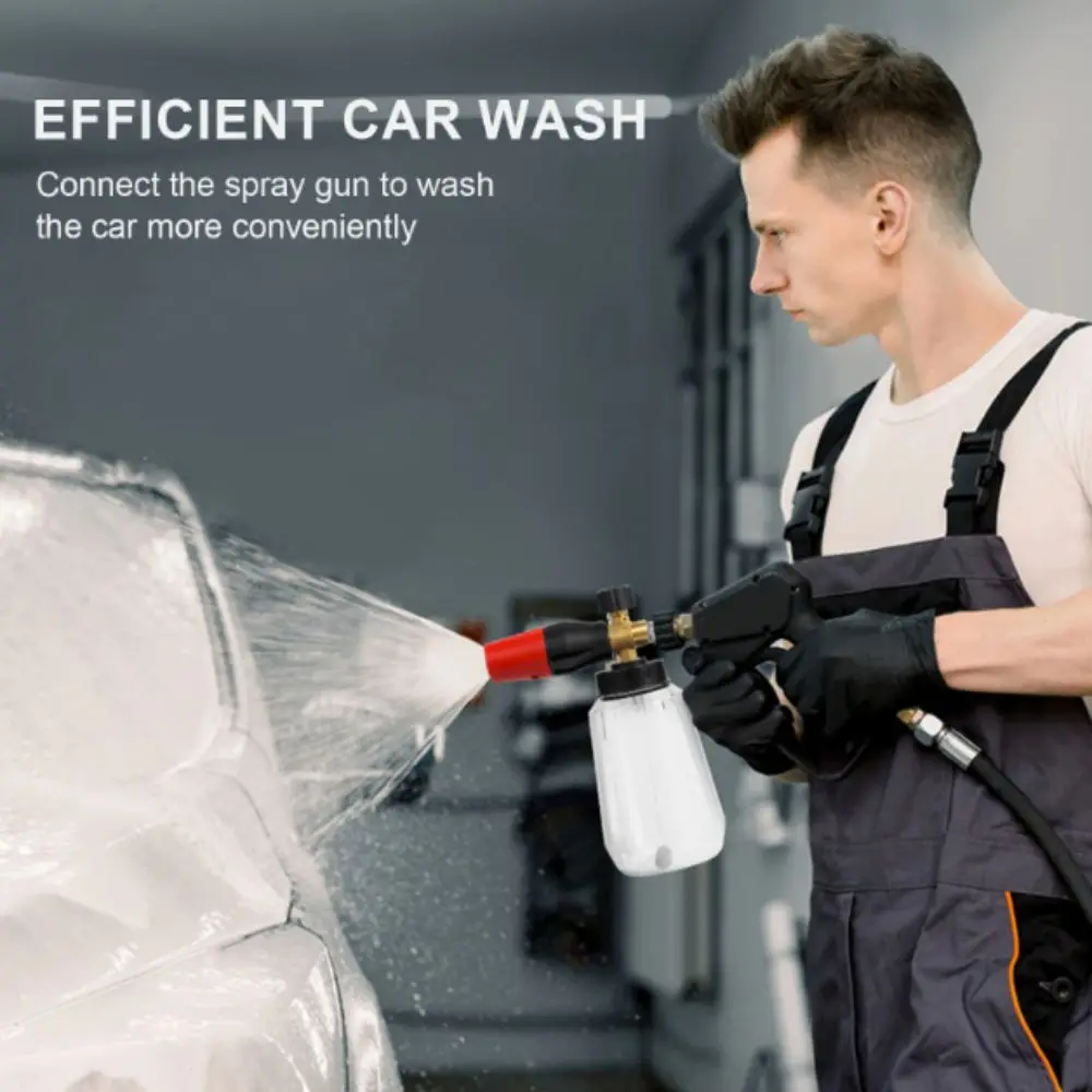 Adjustable Big Mouth High-Pressure Foam Spray Adjustable Nozzle Professional Foam Bottle High-Pressure PA Material
Adjustable Big Mouth High-Pressure Foam Spray Adjustable Nozzle Professional Foam Bottle High-Pressure PA Material