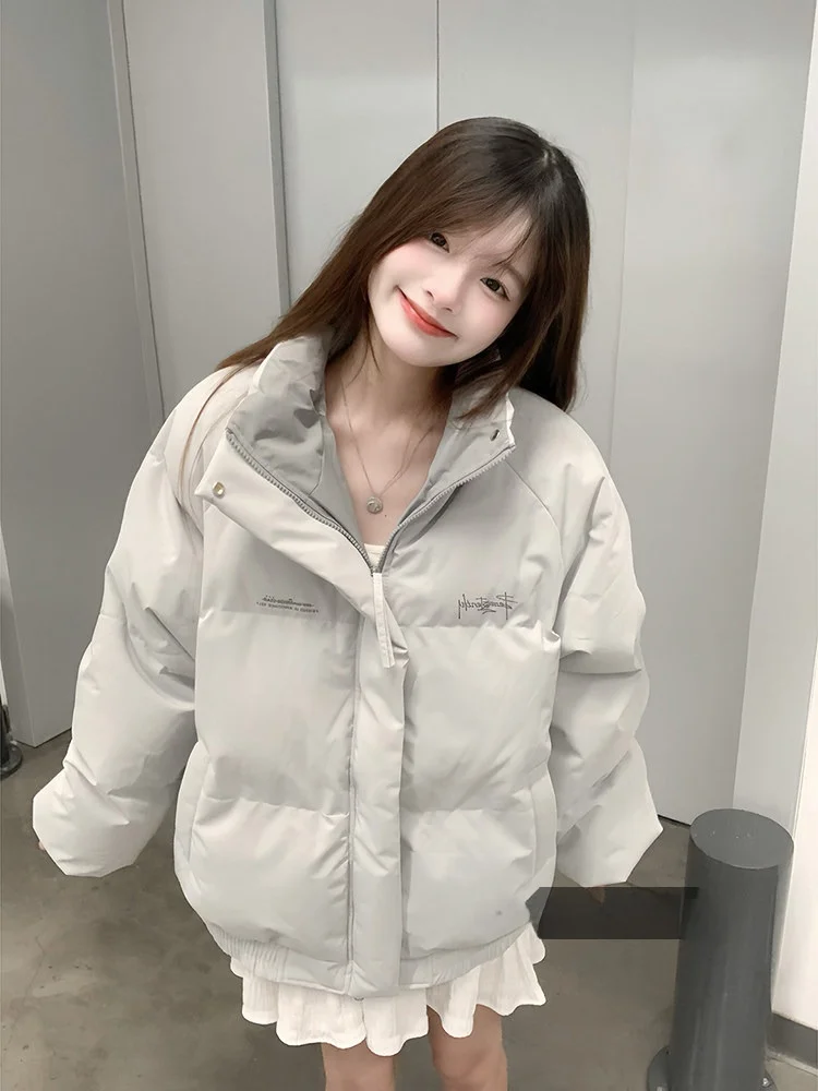 American High Street ey Stand Collar down Cotton Jaet Women's Thi Warm Casual Versatile Bread Sle Spring 2026
American High Street ey Stand Collar down Cotton Jaet Women's Thi Warm Casual Versatile Bread Sle Spring 2026