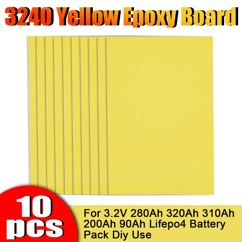 200x300x0.5MM 3240 Epoxy Board Plate Insulator Insulation With Adhesive For 3.2V 280Ah 320Ah 310Ah 200Ah 90Ah Lifepo4 Battery
200x300x0.5MM 3240 Epoxy Board Plate Insulator Insulation With Adhesive For 3.2V 280Ah 320Ah 310Ah 200Ah 90Ah Lifepo4 Battery