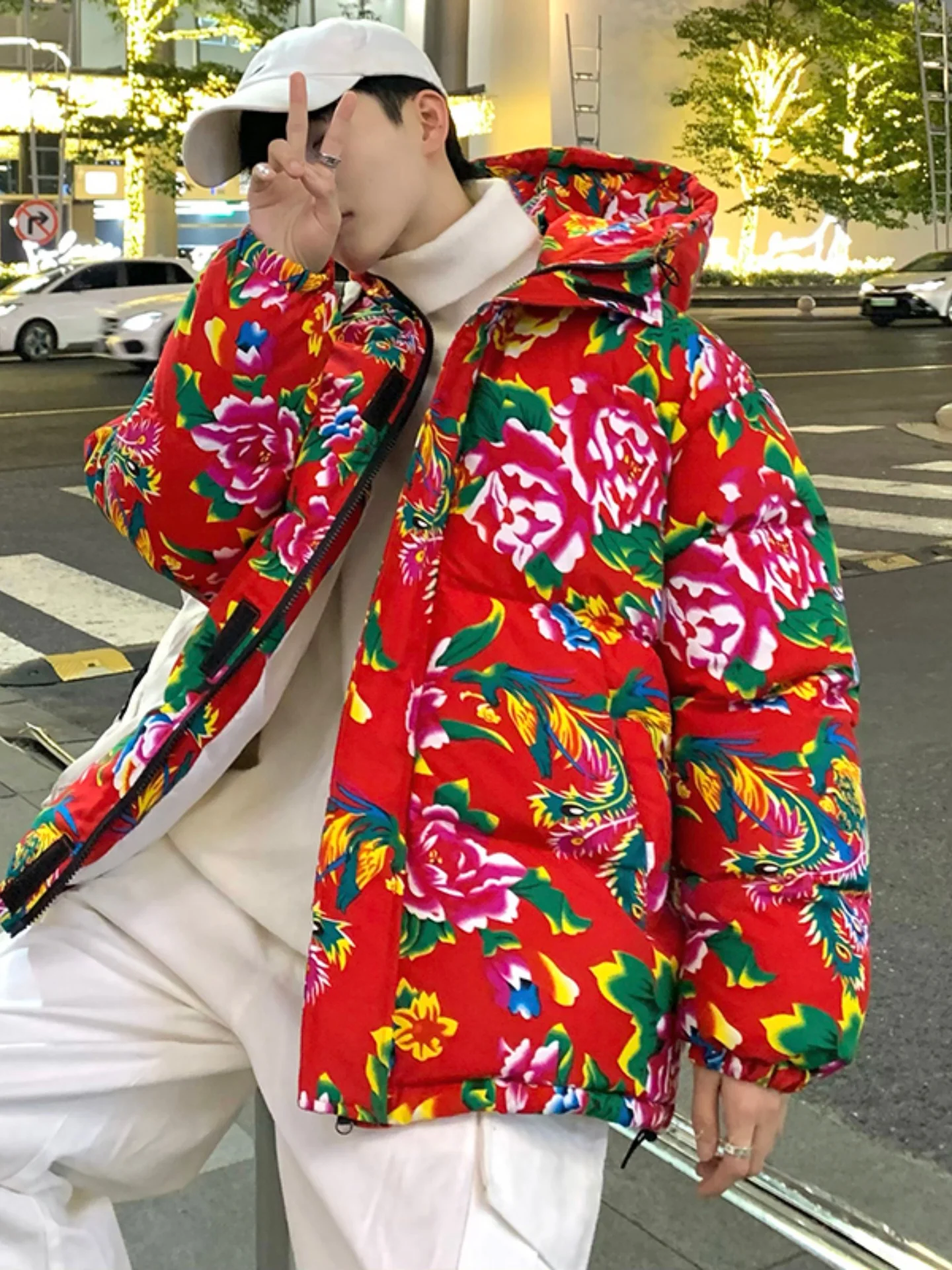 Новинка! Мужская утепленная хлопковая куртка-пуховик с цветочным принтом для повседневной носки и уличного стиля. Зимнее пальто.
Новинка! Мужская утепленная хлопковая куртка-пуховик с цветочным принтом для повседневной носки и уличного стиля. Зимнее пальто.