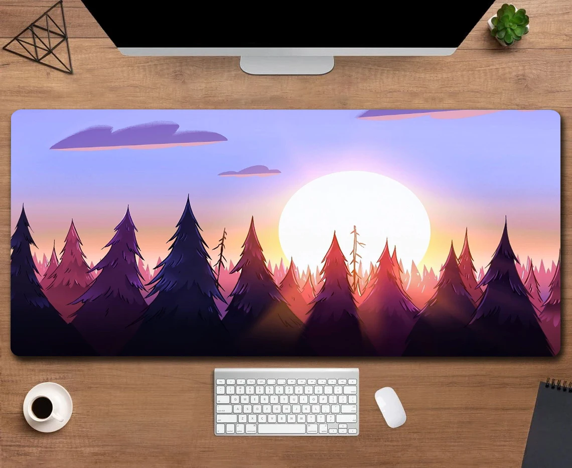 Forest Under Sunrise Large Size Non-slip Rubber Mouse pad Computer Gaming accessories Keyboard Desktop Decoration Mat for Office
Forest Under Sunrise Large Size Non-slip Rubber Mouse pad Computer Gaming accessories Keyboard Desktop Decoration Mat for Office