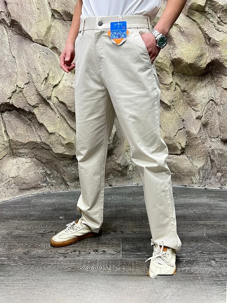 Business Casual Cotton Pants for Men Washed Pure Cotton Commute Style Youth Straight Leg Spring Autumn Fashionable Trousers
Business Casual Cotton Pants for Men Washed Pure Cotton Commute Style Youth Straight Leg Spring Autumn Fashionable Trousers