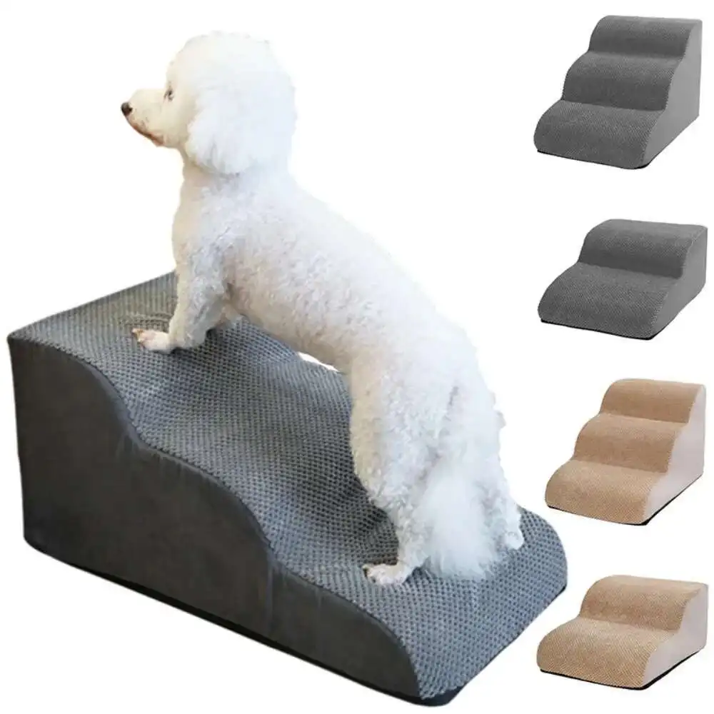 Cat Non-Slip Stairs Ramp For Bed Pet Dog Steps2/3 Tiers Training Stair Removable Washable
Cat Non-Slip Stairs Ramp For Bed Pet Dog Steps2/3 Tiers Training Stair Removable Washable