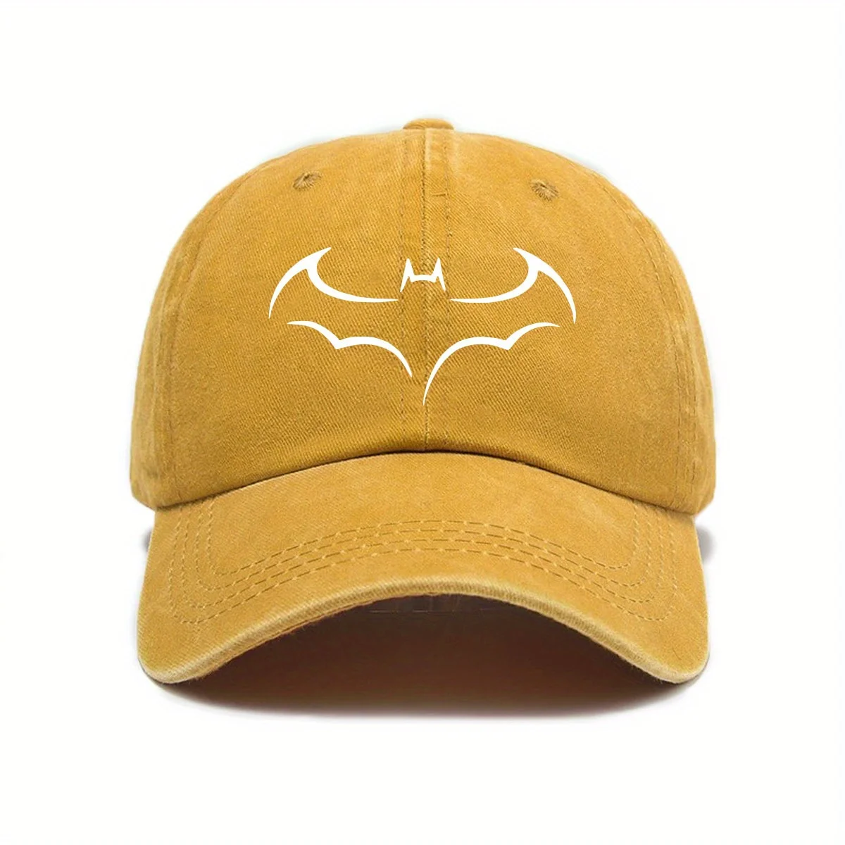 Bat print cap for men and women Urban style adjustable baseball cap with sun protection function
Bat print cap for men and women Urban style adjustable baseball cap with sun protection function