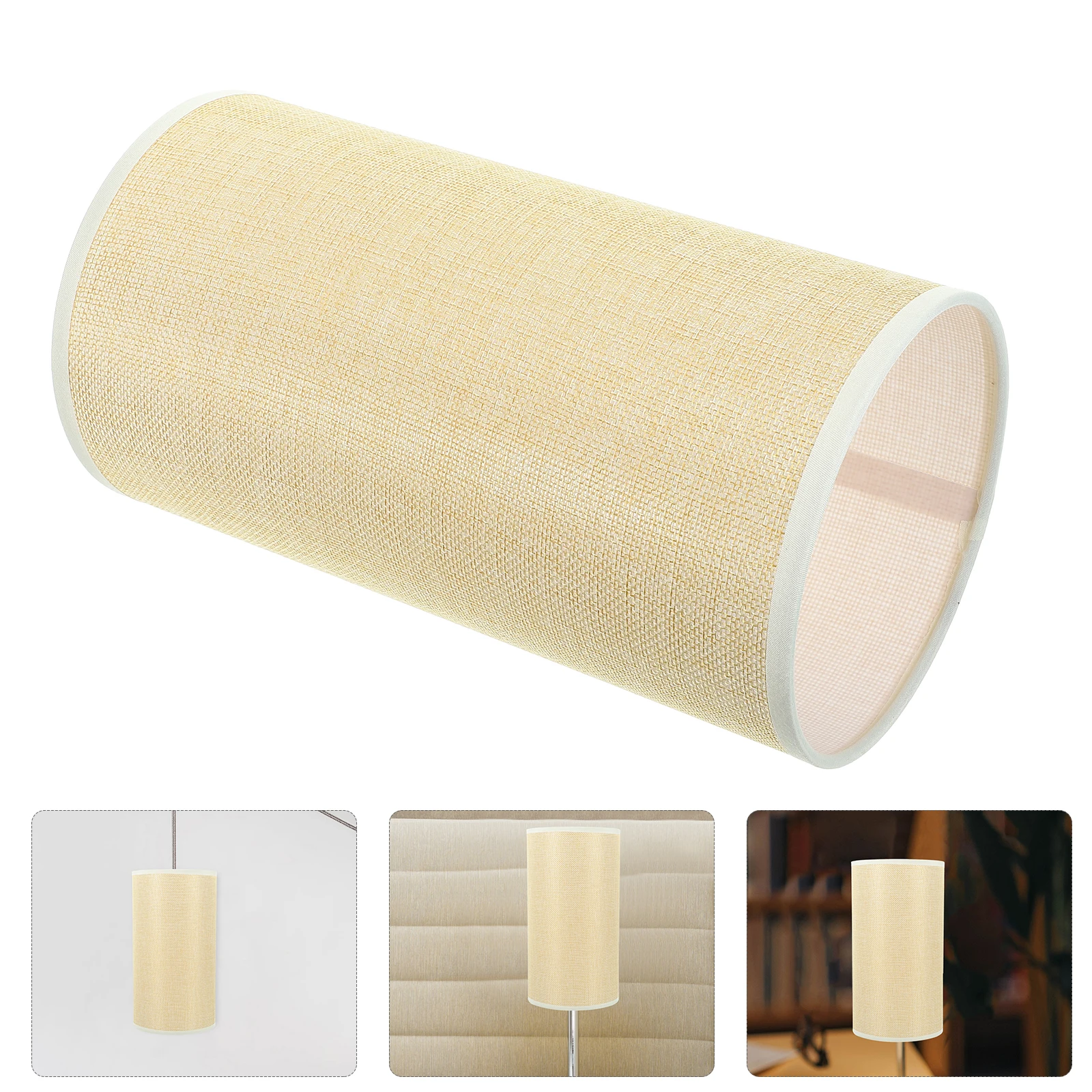 Round Linen Lamp Shades 14-26cm High Beige Fabric Replacement Table Desk Light Shade Accessories for Home Bedroom Decor
Round Linen Lamp Shades 14-26cm High Beige Fabric Replacement Table Desk Light Shade Accessories for Home Bedroom Decor