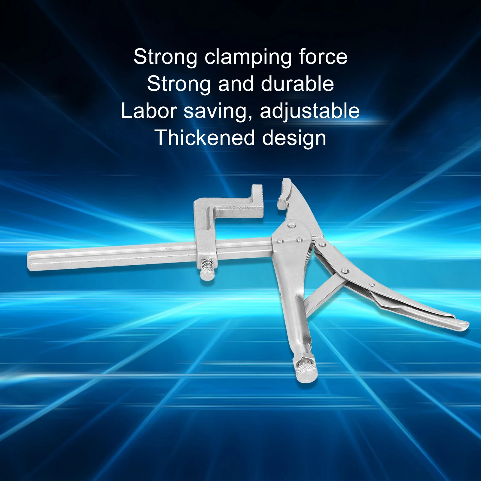 Clamp Vise Chrome Vanadium Steel Pointed Heavy Duty Adjustable Sliding Rod Pliers for Woodworking Wood Clamps Woodworking Clamps
Clamp Vise Chrome Vanadium Steel Pointed Heavy Duty Adjustable Sliding Rod Pliers for Woodworking Wood Clamps Woodworking Clamps