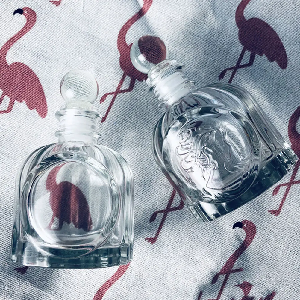 5Sets Perfume Glass Diffuser Bottles Transparent French Style Sturdy Reusable for Home Car Aromatherapy Aroma Storage Fragrance
5Sets Perfume Glass Diffuser Bottles Transparent French Style Sturdy Reusable for Home Car Aromatherapy Aroma Storage Fragrance