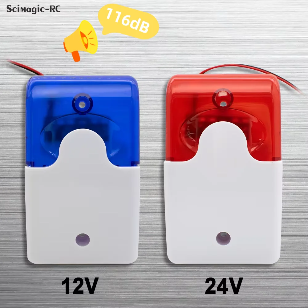 120 DB LED Flash Strobe Light Wired Siren with WiFi/GSM/PSTN For DC 12V/24V/AC 220V Home Security Voice Burglar Alarm System
120 DB LED Flash Strobe Light Wired Siren with WiFi/GSM/PSTN For DC 12V/24V/AC 220V Home Security Voice Burglar Alarm System