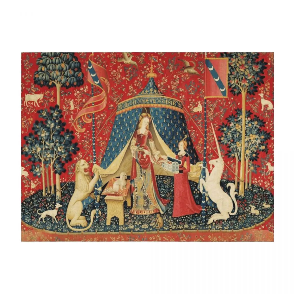 LADY AND UNICORN DESIRE ,Lion,Fantasy Flowers,Animals,Red Green Floral Throw Blanket Hairy blankets ands Camping Blankets
LADY AND UNICORN DESIRE ,Lion,Fantasy Flowers,Animals,Red Green Floral Throw Blanket Hairy blankets ands Camping Blankets