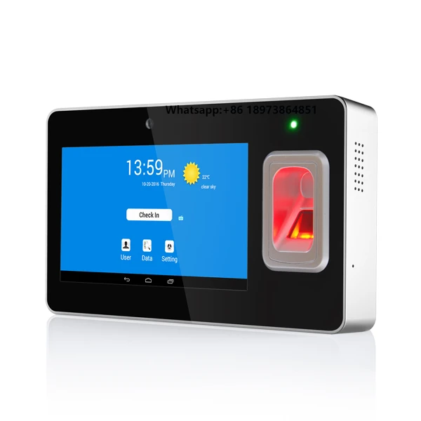 7 Inch Touch Screen Android Fingerprint Time Attendance Machine Android SMS Fingerprint Scanner Biometric With WIFI GPS SMS
7 Inch Touch Screen Android Fingerprint Time Attendance Machine Android SMS Fingerprint Scanner Biometric With WIFI GPS SMS