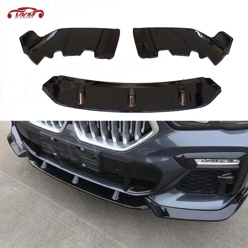 ABS Front Bumper Lip Chin Spoiler Front Lip Splitters for BMW X6 G06 M Sport 2020 2021 2022 Car Accessories
ABS Front Bumper Lip Chin Spoiler Front Lip Splitters for BMW X6 G06 M Sport 2020 2021 2022 Car Accessories