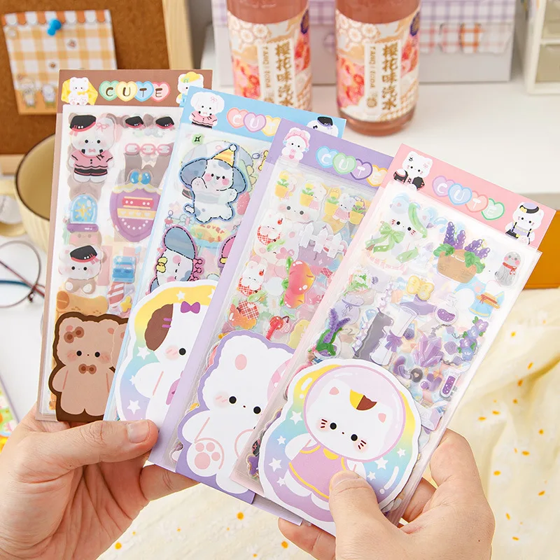 20 pack/lot Kawaii Cat Rabbit Bear Sticker Cute Dog Decorative Stationery Sticker Scrapbooking DIY Diary Album Stick Label
20 pack/lot Kawaii Cat Rabbit Bear Sticker Cute Dog Decorative Stationery Sticker Scrapbooking DIY Diary Album Stick Label