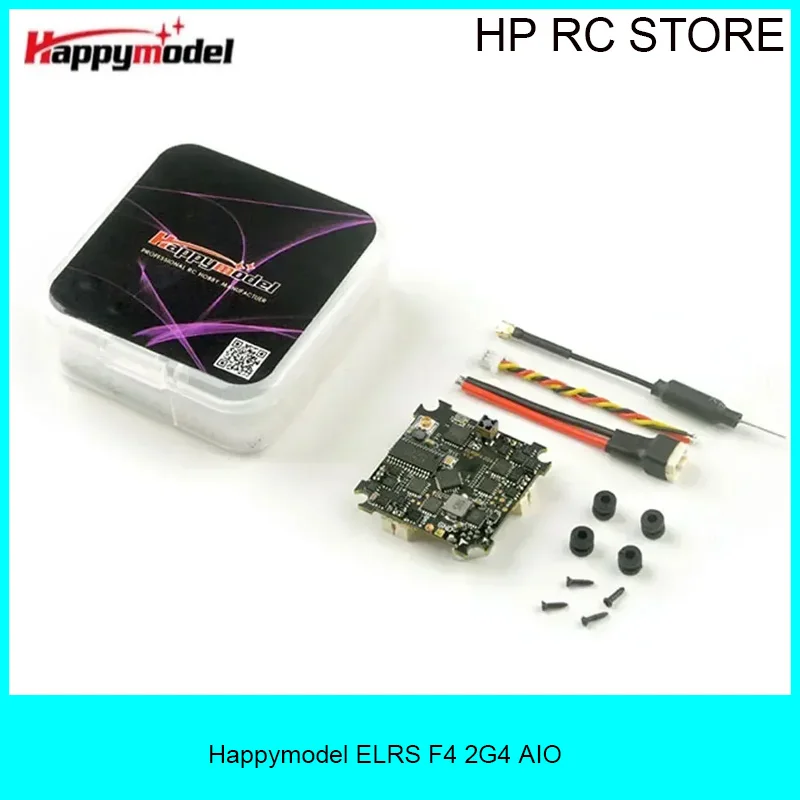Happymodel 1S F4 AIO 5in1 Flight Controller w/ SPI ELRS 2.4GHz RX, 5A 4in1 ESC 25-200mW VTX for Tiny Whoop Toothpick FPV Racing
Happymodel 1S F4 AIO 5in1 Flight Controller w/ SPI ELRS 2.4GHz RX, 5A 4in1 ESC 25-200mW VTX for Tiny Whoop Toothpick FPV Racing