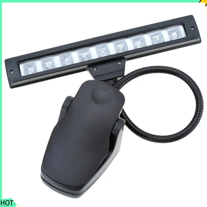 AWAH 2X 9 Leds LED Reading Lamp Reading Light Desk Clip Lamp For Piano Music Score Stand Black
AWAH 2X 9 Leds LED Reading Lamp Reading Light Desk Clip Lamp For Piano Music Score Stand Black