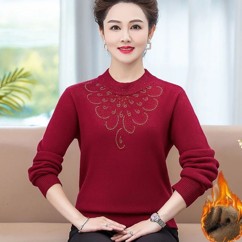 Утепленный флисовый свитер для людей среднего и старшего возраста, осенне-зимний, повседневный, с длинным рукавом и высоким воротником
Утепленный флисовый свитер для людей среднего и старшего возраста, осенне-зимний, повседневный, с длинным рукавом и высоким воротником