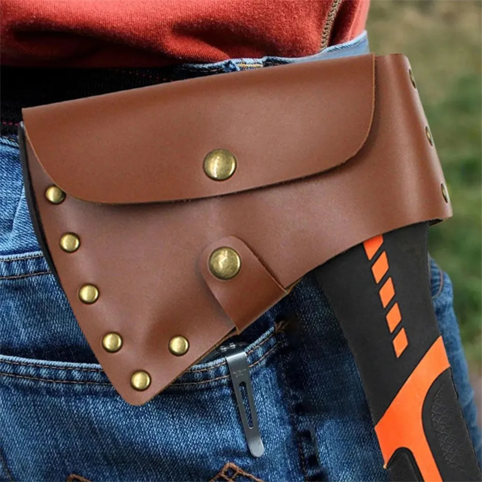 Axe Head Blade Protector with Close Buckle Design Axe Cover Protector for Outdoors Work Essentials FOU99
Axe Head Blade Protector with Close Buckle Design Axe Cover Protector for Outdoors Work Essentials FOU99