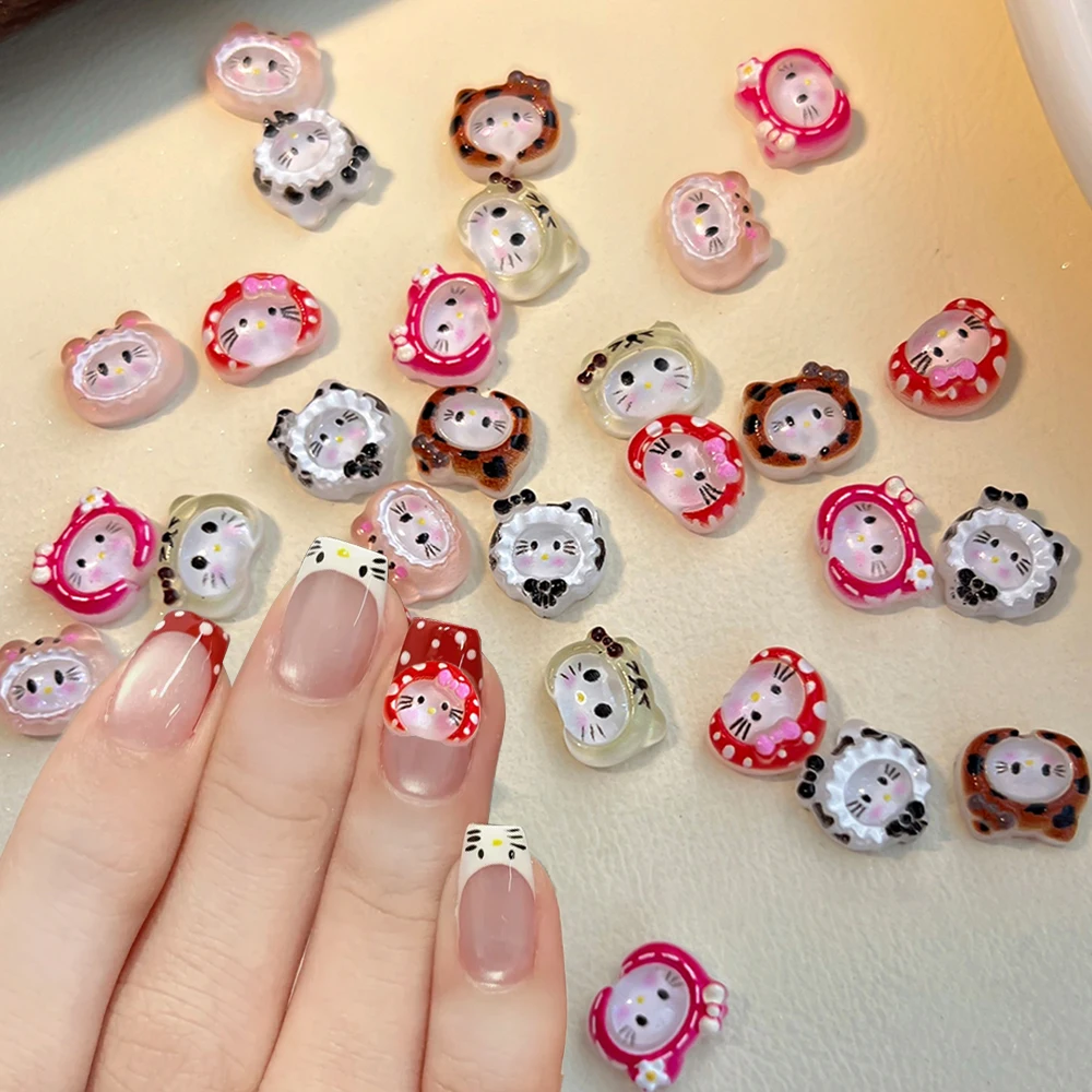 30Pcs Kawaii Hat Kitty Head Nail Art Rhinestone 3D Resin Leopard Black Pink Red Bow Hat Headgear Nail Charms DIY Crafts Nail Dec
30Pcs Kawaii Hat Kitty Head Nail Art Rhinestone 3D Resin Leopard Black Pink Red Bow Hat Headgear Nail Charms DIY Crafts Nail Dec