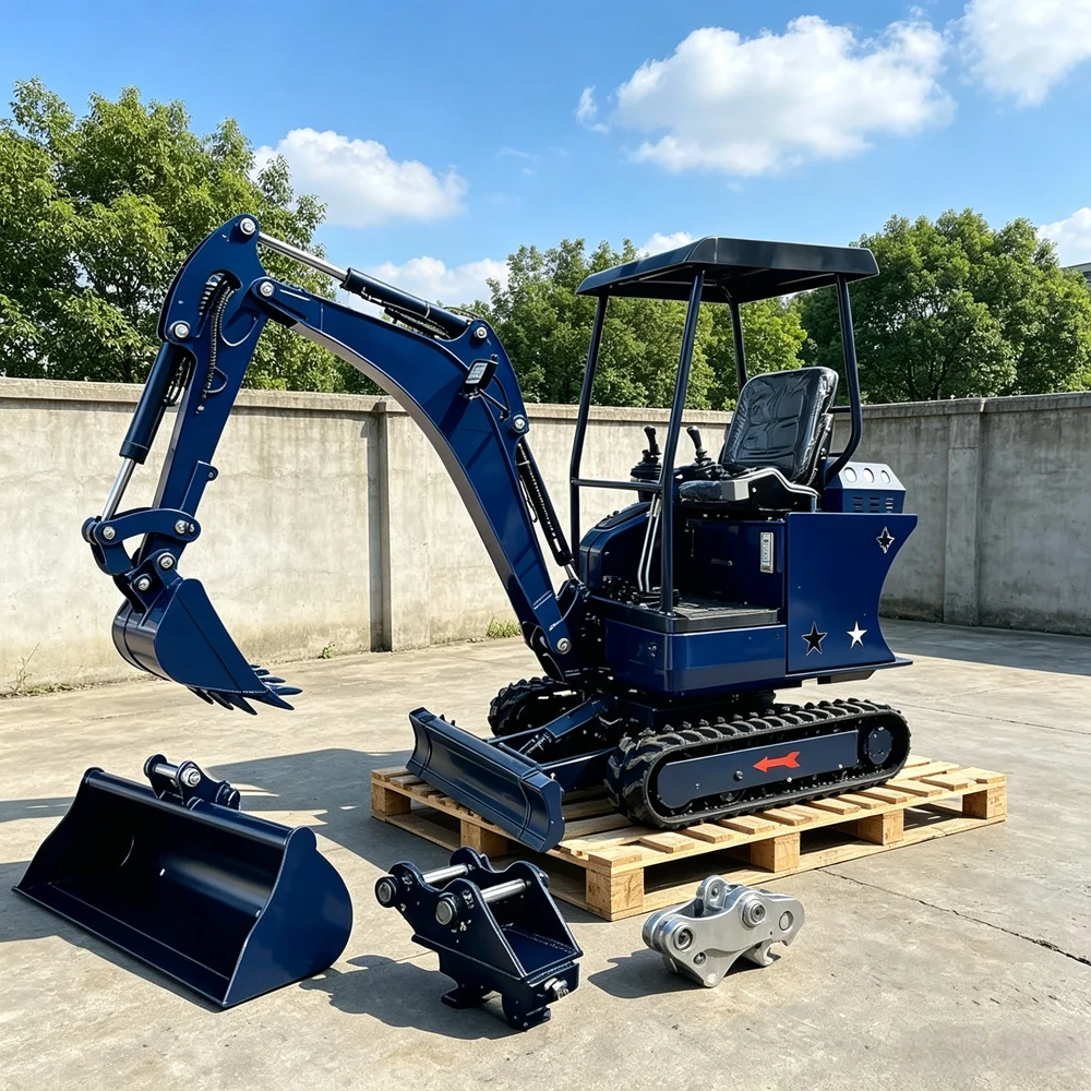 Mini Excavator 0.8Ton Multifunctional With Pelle Hydrauliques And CE For Construction Garten Work Escavatori Digger Fast Delive
Mini Excavator 0.8Ton Multifunctional With Pelle Hydrauliques And CE For Construction Garten Work Escavatori Digger Fast Delive