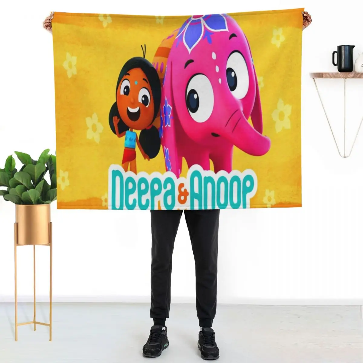 Deepa and Anoop Throw Blanket All Season Lightweight Soft Blanket for Bed
Deepa and Anoop Throw Blanket All Season Lightweight Soft Blanket for Bed