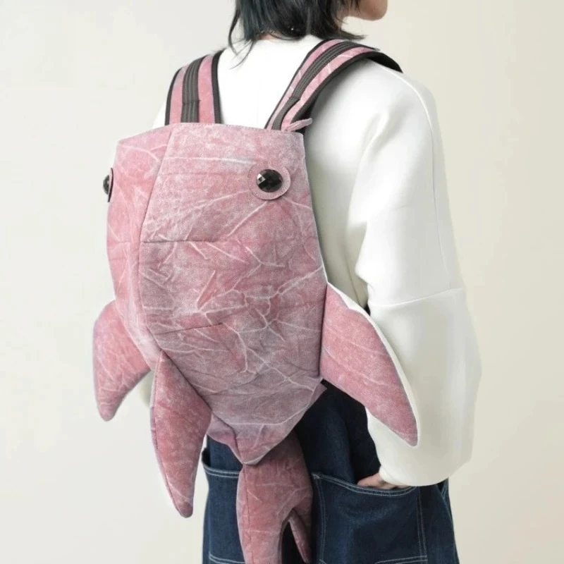 Unisex Pink Shark Shaped Backpack | Soft Plush Fabric Cute Funky Casual Daily School Travel Shoulder Bag
Unisex Pink Shark Shaped Backpack | Soft Plush Fabric Cute Funky Casual Daily School Travel Shoulder Bag