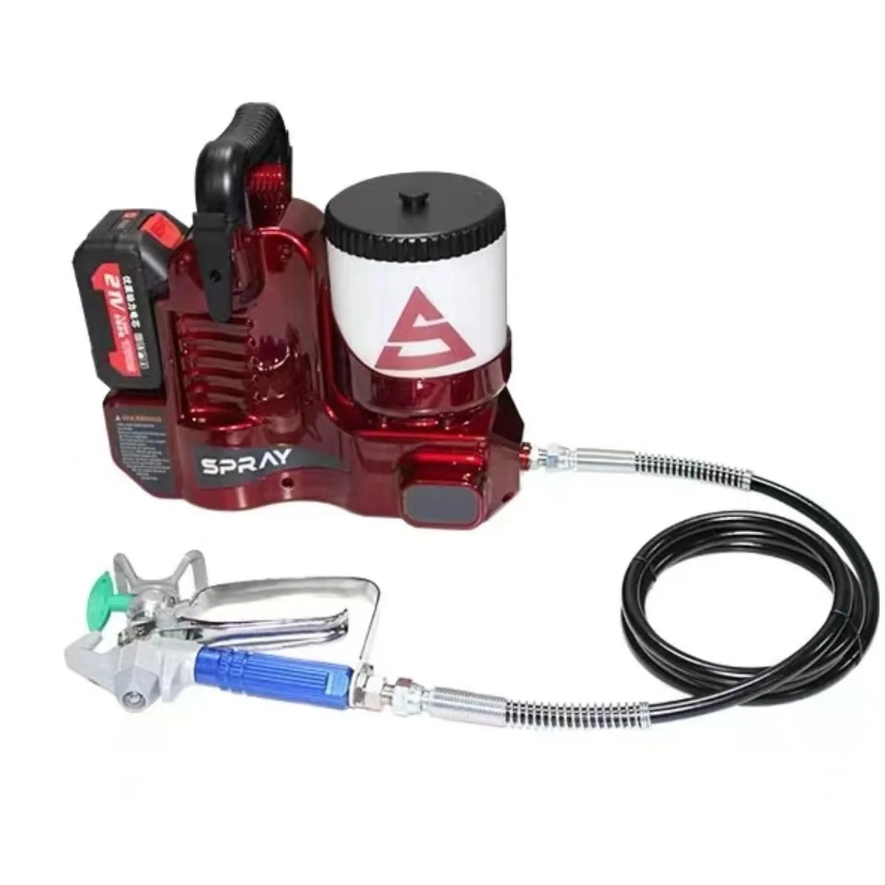Rechargeable Airless Paint Spraying Machine Backpack Portable Electric Spray Gun High Power Furniture Exterior Wall Spray Tool
Rechargeable Airless Paint Spraying Machine Backpack Portable Electric Spray Gun High Power Furniture Exterior Wall Spray Tool
