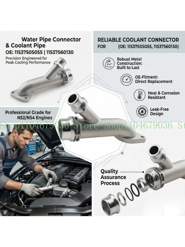 652F Corrosion Resistant Aluminum Radiator Pipe For Long Lasting Cooling System 11537560130
652F Corrosion Resistant Aluminum Radiator Pipe For Long Lasting Cooling System 11537560130