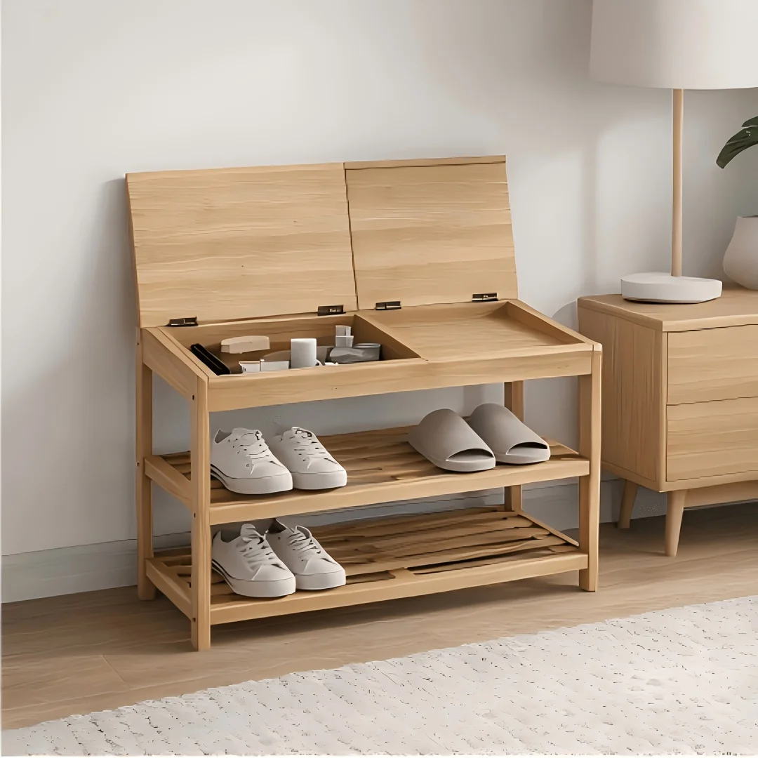 A Flip-Top Shoe Bench
A Flip-Top Shoe Bench