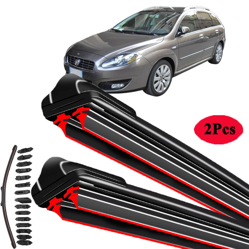 For Fiat Croma 194 MK2 2005 2006 2007 2008 2009 2010 LHD RHD Front Window Frameless Wiper Blades Rubber Cutter Auto Accessories 
For Fiat Croma 194 MK2 2005 2006 2007 2008 2009 2010 LHD RHD Front Window Frameless Wiper Blades Rubber Cutter Auto Accessories