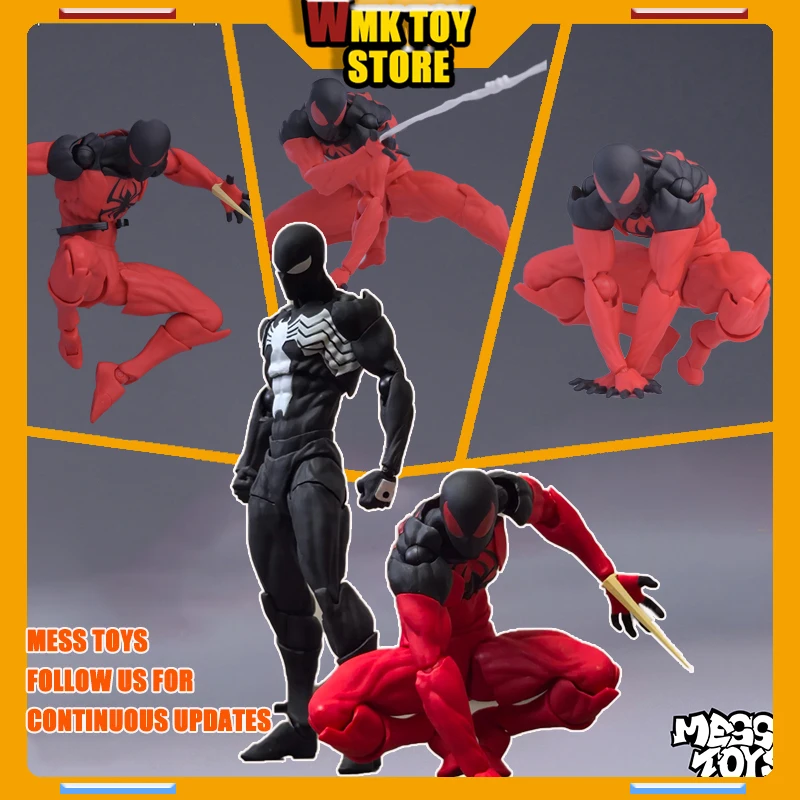 Mess Toys Spiderman Ct Toys Red Spider Black Suit Neighbor Symbiote Scarlet Spider Kaine Parker Anime Action Figure Gift Toys
Mess Toys Spiderman Ct Toys Red Spider Black Suit Neighbor Symbiote Scarlet Spider Kaine Parker Anime Action Figure Gift Toys