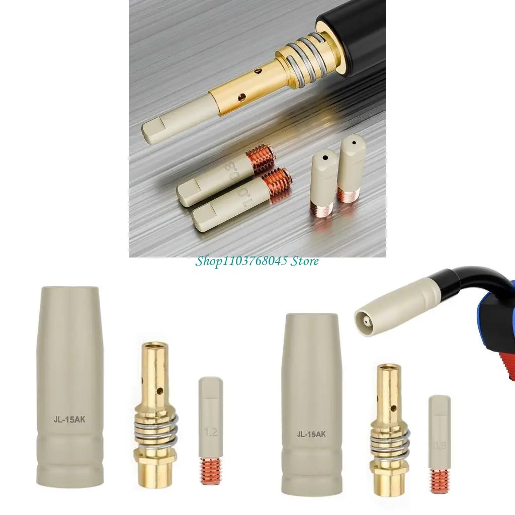 R53F Set Of 3 Torch Gas Nozzle Tip Holder 15AK European Welding Components Suitable For Automotive Repair & Metal Fabrication
R53F Set Of 3 Torch Gas Nozzle Tip Holder 15AK European Welding Components Suitable For Automotive Repair & Metal Fabrication