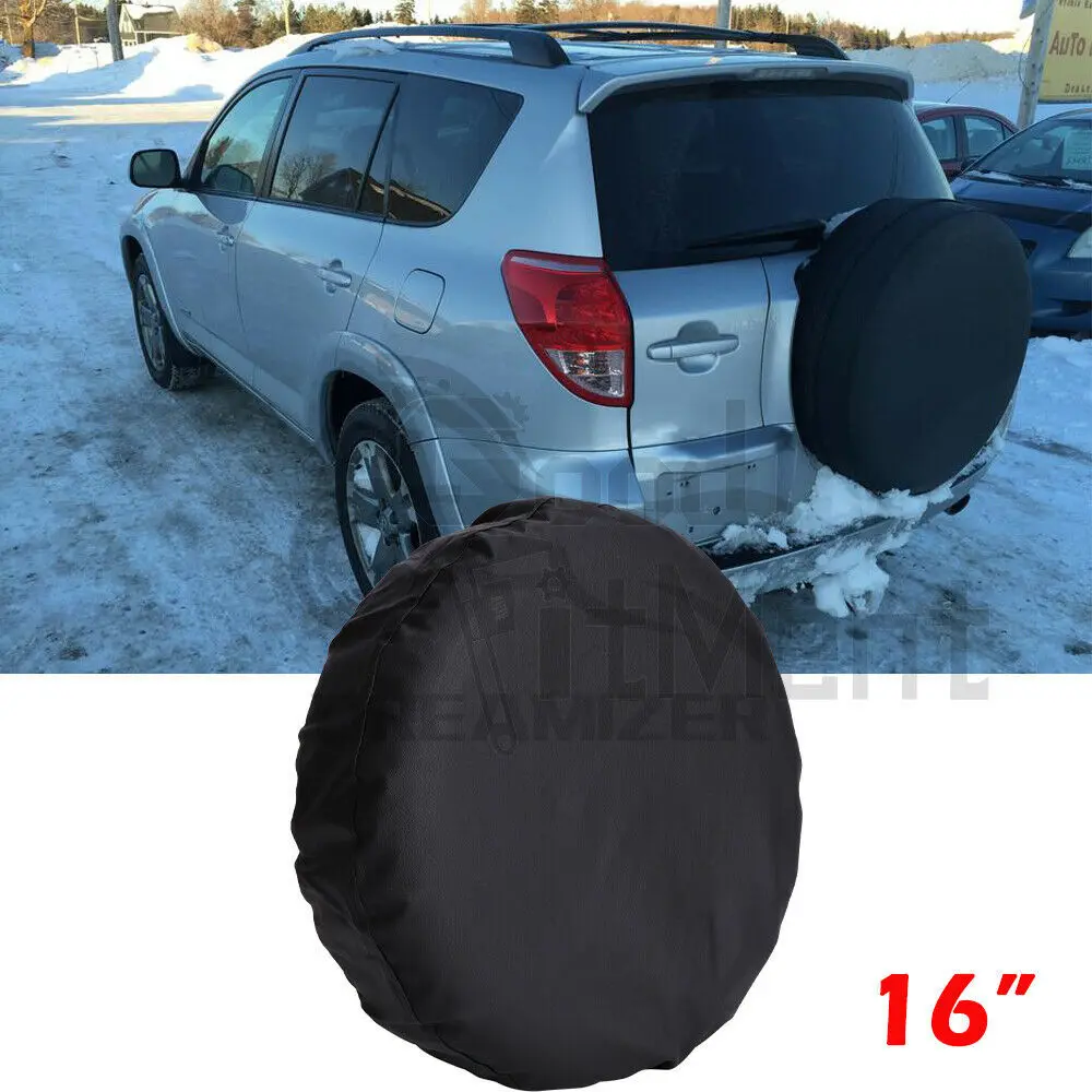 For Toyota RAV4 1996-2021 16" Spare Tire Tyre Wheel Cover Heavy Duty Vehicle Tyre Wheel Protector Dustproof Waterproof
For Toyota RAV4 1996-2021 16" Spare Tire Tyre Wheel Cover Heavy Duty Vehicle Tyre Wheel Protector Dustproof Waterproof