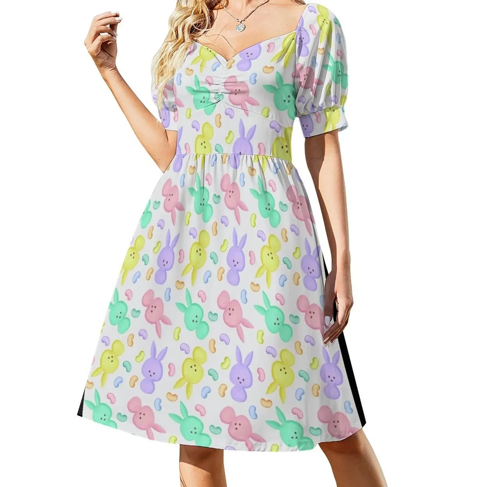 Peeps and Beans Short-Sleeved Dress summer woman dress 2025 women's clothing trend 2025 dress luxury dresses
Peeps and Beans Short-Sleeved Dress summer woman dress 2025 women's clothing trend 2025 dress luxury dresses