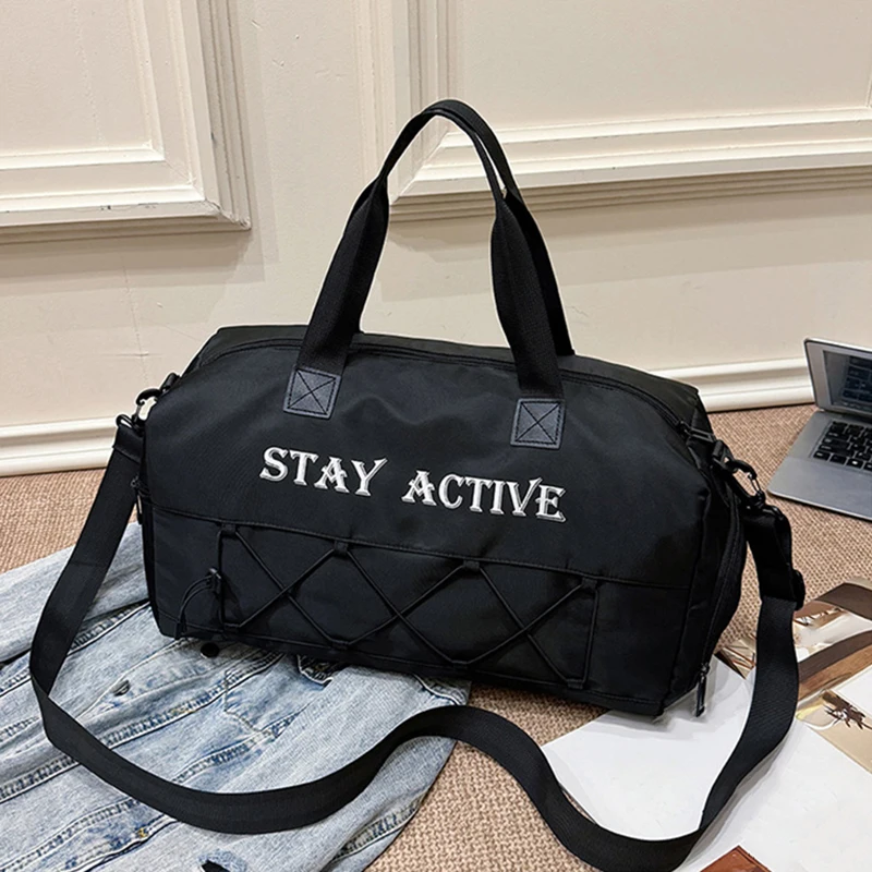 Short Trip Pack Dry Wet Separation Yoga Handbag Large Capacity Sports Fitness Bag Training Duffel Waterproof Storage Bags
Short Trip Pack Dry Wet Separation Yoga Handbag Large Capacity Sports Fitness Bag Training Duffel Waterproof Storage Bags