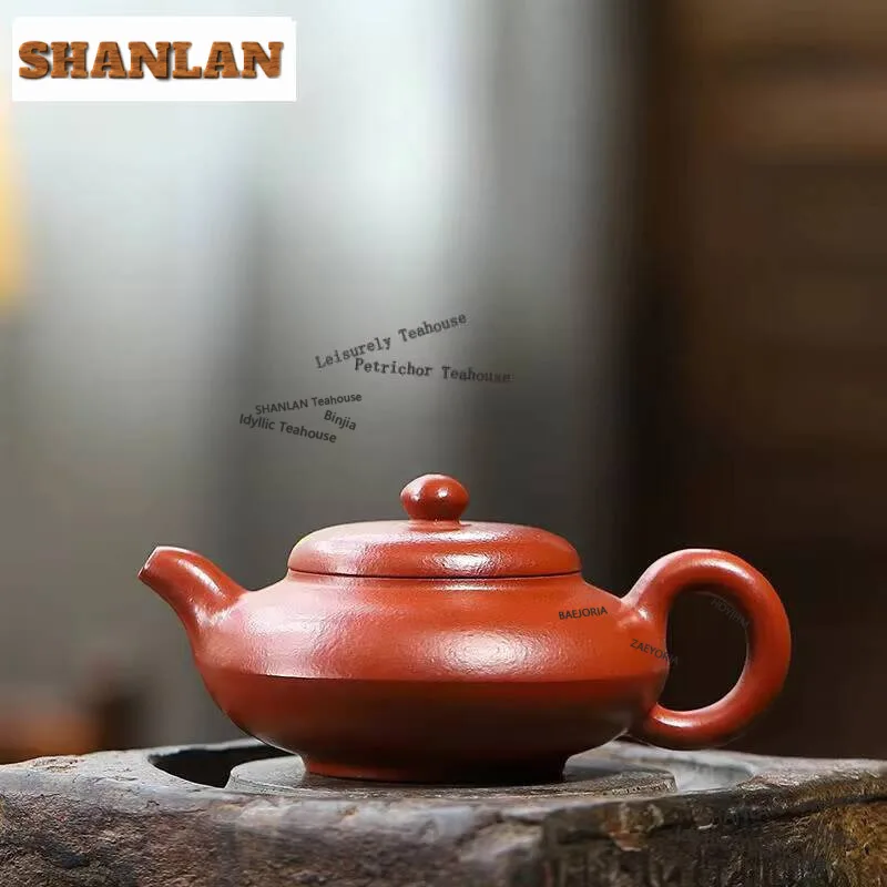 170ML Boutique Yixing Purple Clay Teapots Handmade Pot Raw Ore Zhu Mud Kettle with Filter Zisha Tea Set Tableware Supplies Gift
170ML Boutique Yixing Purple Clay Teapots Handmade Pot Raw Ore Zhu Mud Kettle with Filter Zisha Tea Set Tableware Supplies Gift