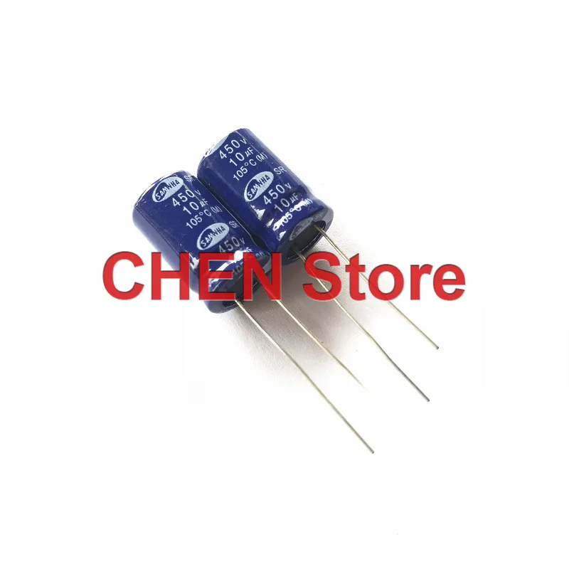 50PCS/lot original SAMWHA SR 10UF 450V 12.5X20MM 105C 450V10UF electrolytic capacitor free shipping
50PCS/lot original SAMWHA SR 10UF 450V 12.5X20MM 105C 450V10UF electrolytic capacitor free shipping