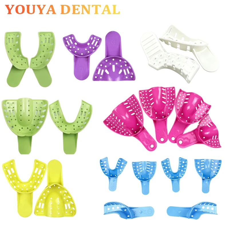 Dental Plastic Impression Tray Without Mesh Autoclaved Dentistry Tool Lab Material Teeth Holder Dental Material 10Pcs/Set
Dental Plastic Impression Tray Without Mesh Autoclaved Dentistry Tool Lab Material Teeth Holder Dental Material 10Pcs/Set