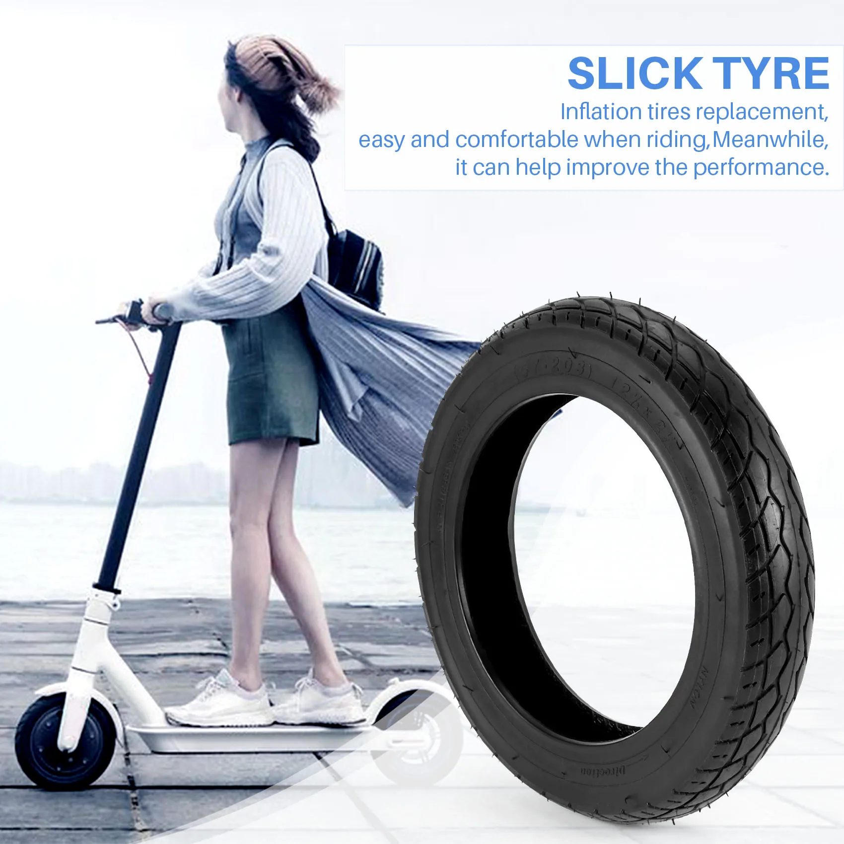 ABOK-12 1/2X2 1/4 ( 57-203 ) Fits For Many Gas Electric Scooters 12 Inch Tire For ST1201 ST1202 E-Bike 12 1/2X2 1/4
ABOK-12 1/2X2 1/4 ( 57-203 ) Fits For Many Gas Electric Scooters 12 Inch Tire For ST1201 ST1202 E-Bike 12 1/2X2 1/4