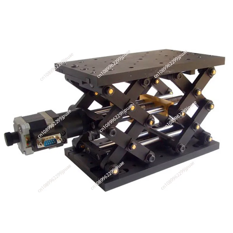 NT02VA120 precision electric lift table, optical experiment Z-axis displacement table, stepper motor 120 slide table
NT02VA120 precision electric lift table, optical experiment Z-axis displacement table, stepper motor 120 slide table