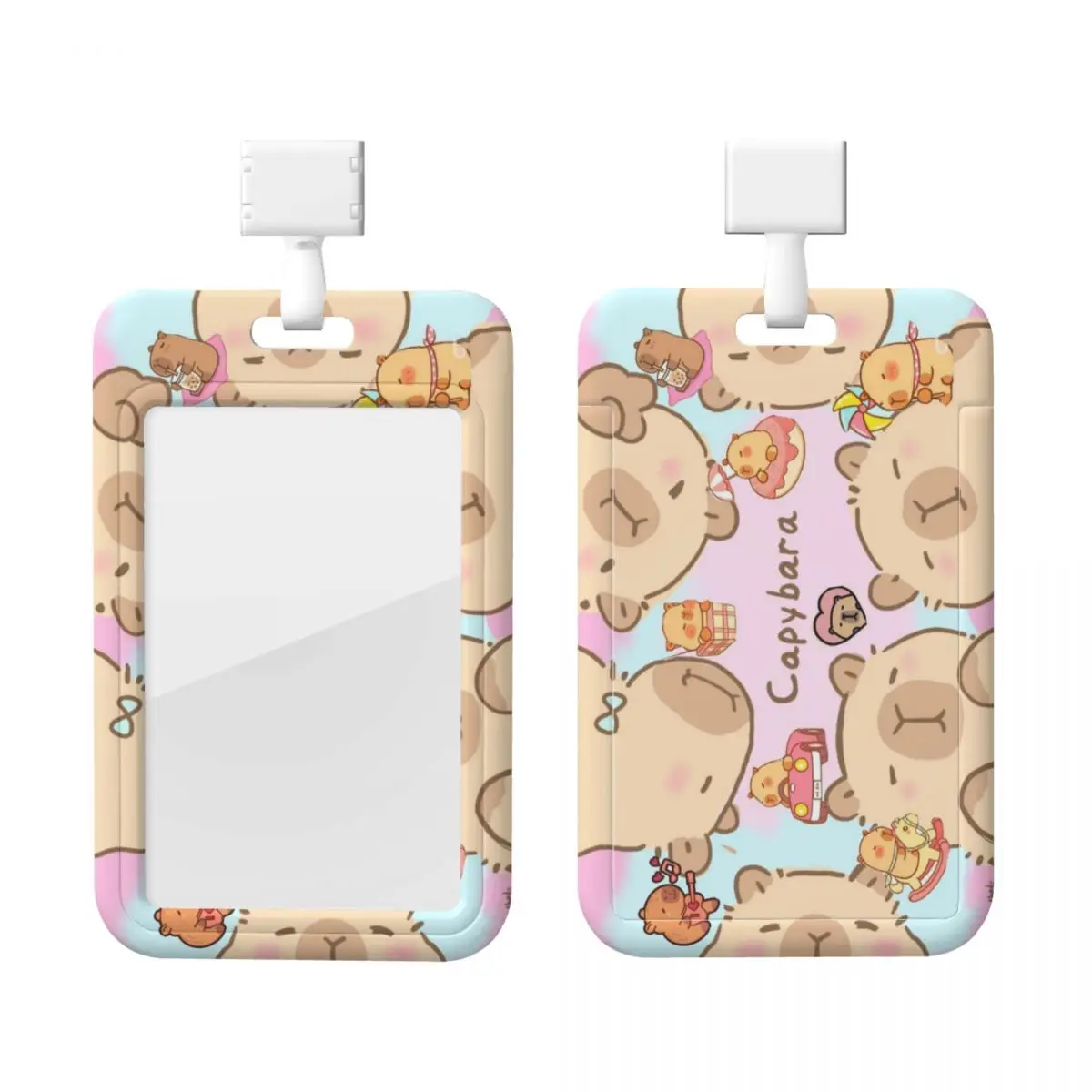 Custom Funny Capybara Lanyard ID Protector Badge Card Unisex Student Campus Lanyard Cards Holder Credentials Accessories
Custom Funny Capybara Lanyard ID Protector Badge Card Unisex Student Campus Lanyard Cards Holder Credentials Accessories