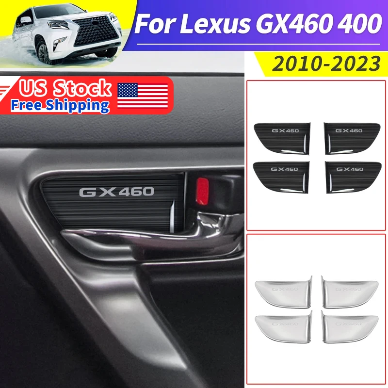 Для Lexus GX460 Gx400 2010-2023 гг., внутренняя дверная ручка, крышка чаши, декоративная наклейка, подходит для интерьера из нержавеющей стали
Для Lexus GX460 Gx400 2010-2023 гг., внутренняя дверная ручка, крышка чаши, декоративная наклейка, подходит для интерьера из нержавеющей стали